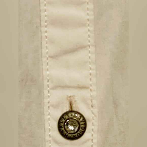 Beautiful Ladies Harley Davidson Button Down Anniversary Edition Shirt. - Picture 8 of 10